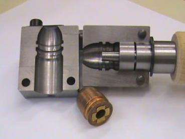 .630 Kokille für Dreyse Mod. 1841 Zündnadelgewehr Kaliber 16,0 mm, mit Hohlboden zur Aufnahme des Zündhütchens